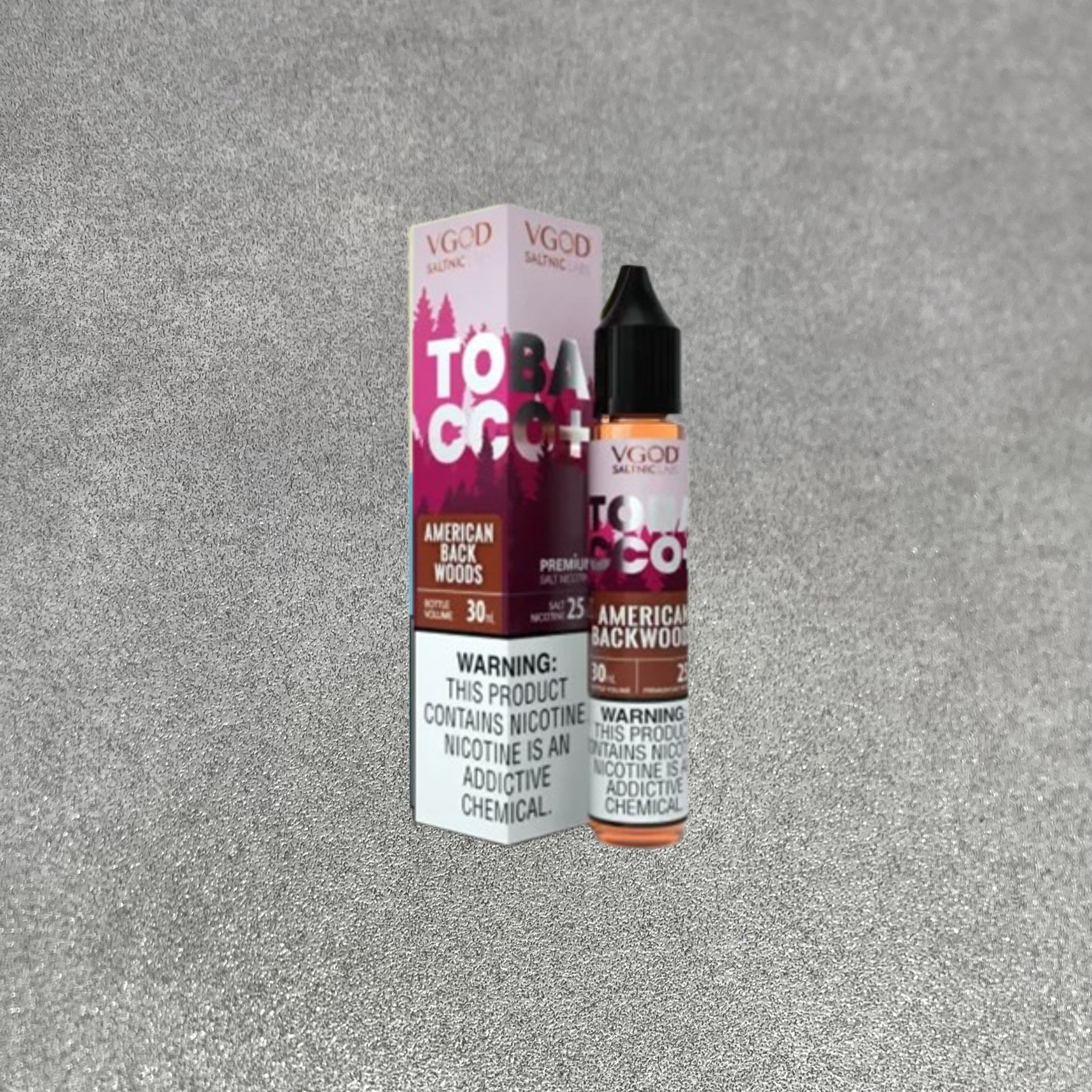 سالت ویگاد تنباکو آمریکایی VGOD Tobacco+ American Backwoods Tobacco