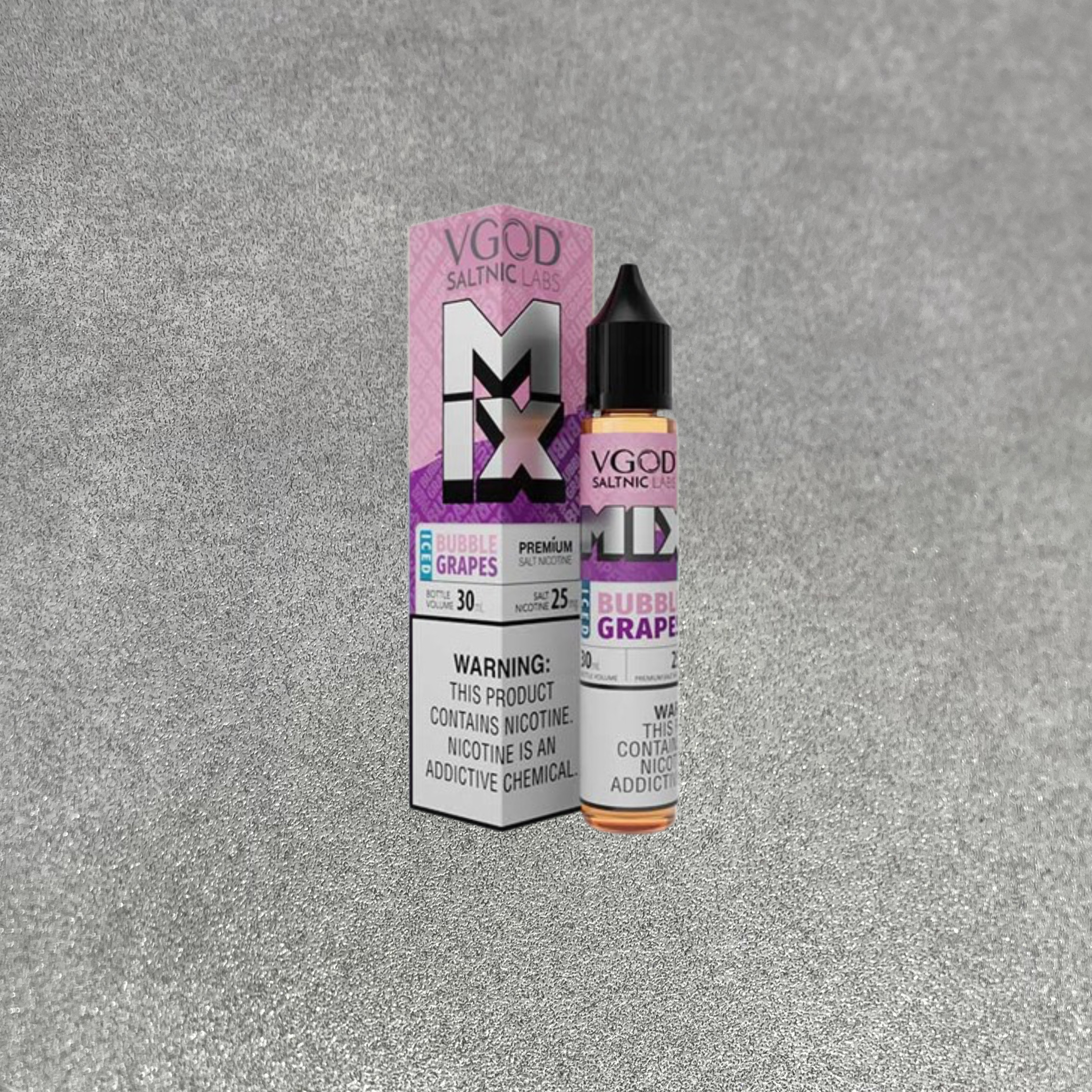سالت آدامس انگور یخ ویگاد VGOD Mix Bubble Grape Ice