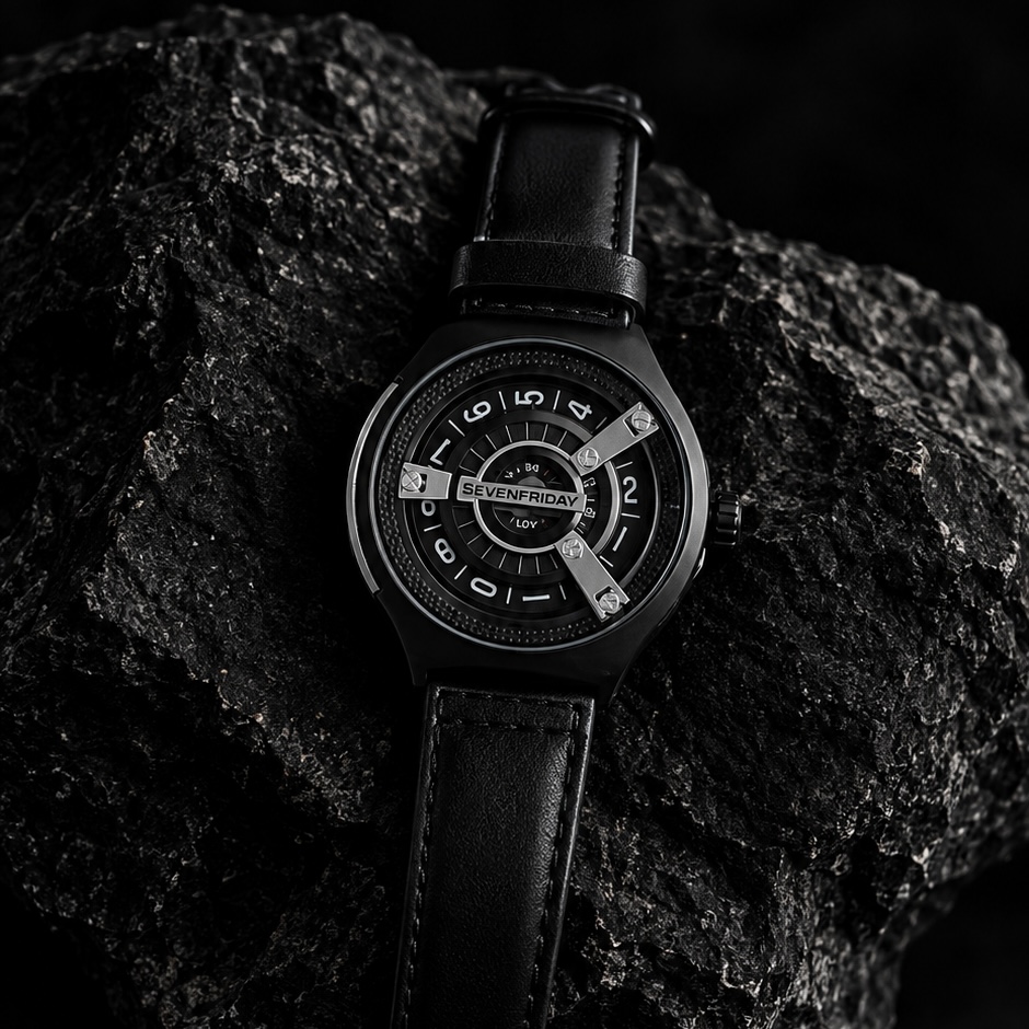 ساعت مچی سون فرایدی SEVENFRIDAY مدل اسپرت کربن
